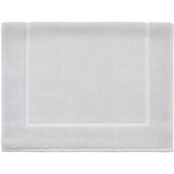 Tapis de bain uni en coton, AQUA