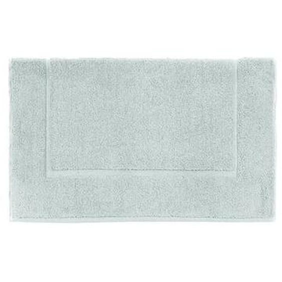 Tapis de bain unie en coton, AQUA