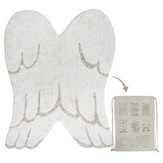 Tapis lavable en coton  Mini Wings