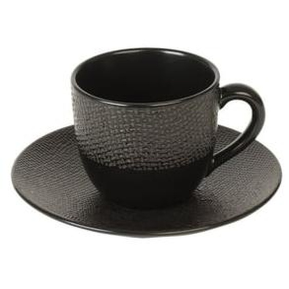 Tasse à café et sous-tasse Vésuvio  12 cl (lot de 6)