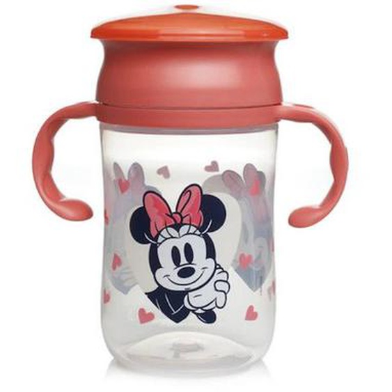 Tasse Dapprentissage 360 Degres - 360 Training Cup With Lid Minnie Rouge