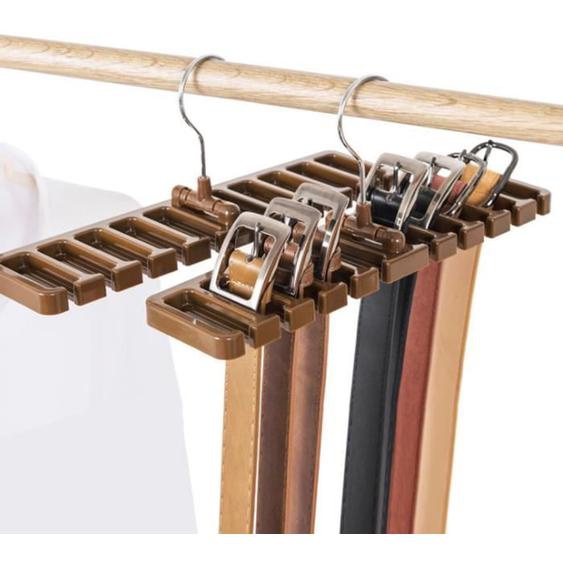 Porte-Cravate Range-Ceinture Rotatif Organisateur Rangement pour Placard - TBEST - Non personnalisable