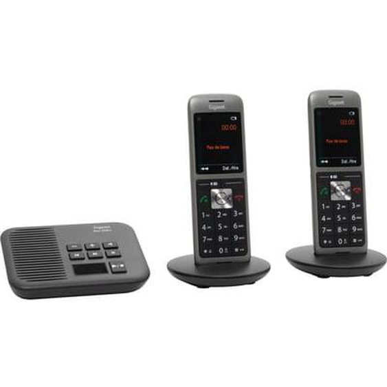 Téléphone sans fil CL770A Duo Noir