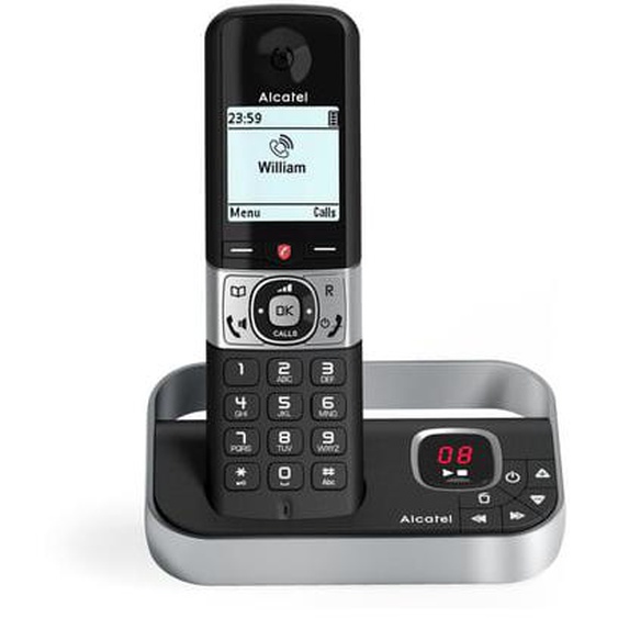 Téléphone sans fil F890 Voice Noir