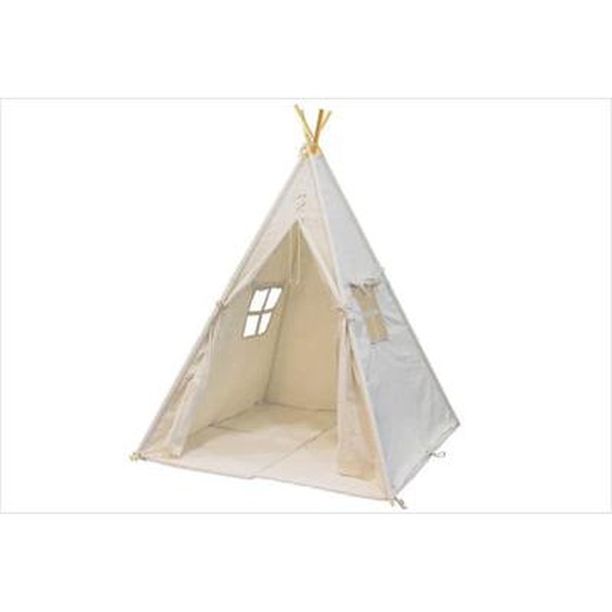 Tente tipi blanc crème pour enfant