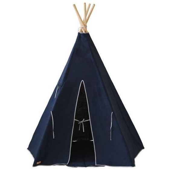 Tipi En Lin Enfant Moi Mili bleu Marine - Bleu Marine - Tu Bleu