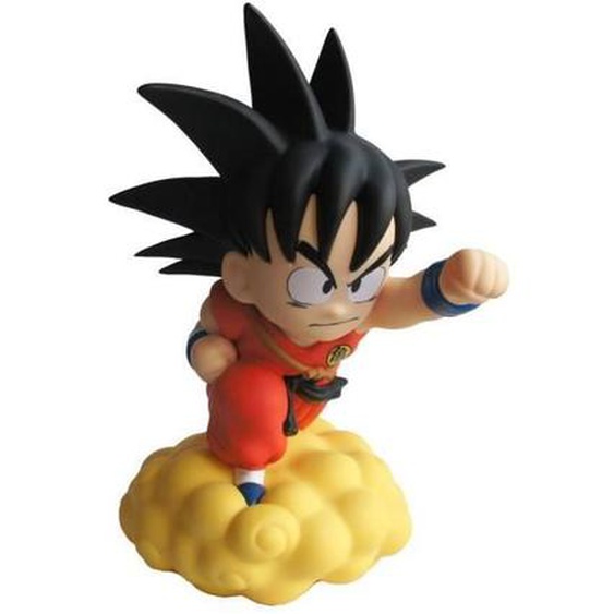 Tirelire Chibi Son Goku sur le Nuage Magique - Plastoy - Dragon Ball - Bleu - Mixte - 3 ans et plus