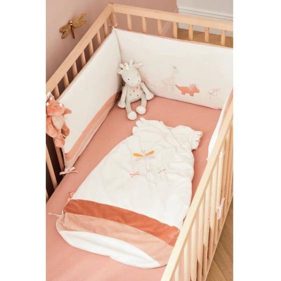 Tour De Lit Popsie Gigi & Louli En Veloudoux® Blanc