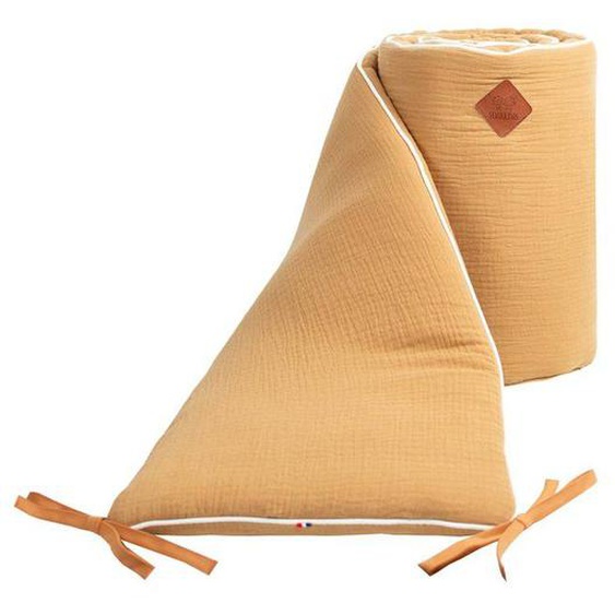 Tour De Lit Universel En Gaze De Coton Jeanne - Camel - Sevira Kids - Marron - Mixte Marron