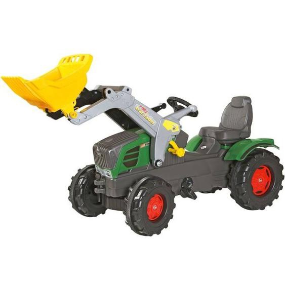 Tracteur À Pédales Fendt Vario 211 Avec Chargeur Rolly Farmtrac Pour Enfant De 3 Ans Et Plus - Jaune Et Vert Vert