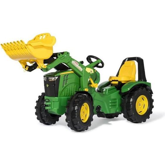 Tracteur À Pédales Rolly Toys X-trac Premium John Deere 8400r - Vert - Pour Enfants De 3 À 10 Ans Vert