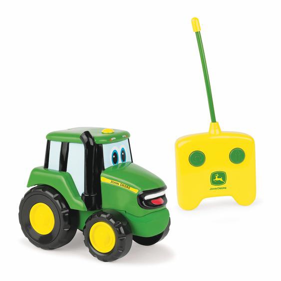 Tracteur Radiocommandé - Tomy - Johnny De Britains - Jaune - Pour Enfant De 18 Mois Et Plus Vert