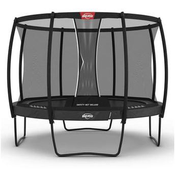 Trampoline Berg Champion Regular 330 Grey + Filet de sécurité Deluxe