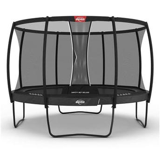 Trampoline Berg Champion Regular 380 Grey + Filet de sécurité Deluxe