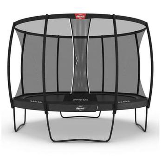 Trampoline Berg Champion Regular 430 Grey + Filet de sécurité DLX XL