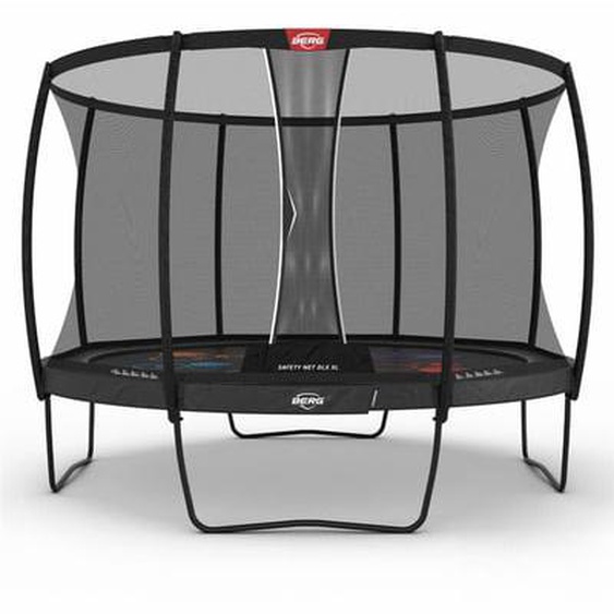 Trampoline Berg Champion Regular 430 Grey Levels + Filet de sécurité DLX XL