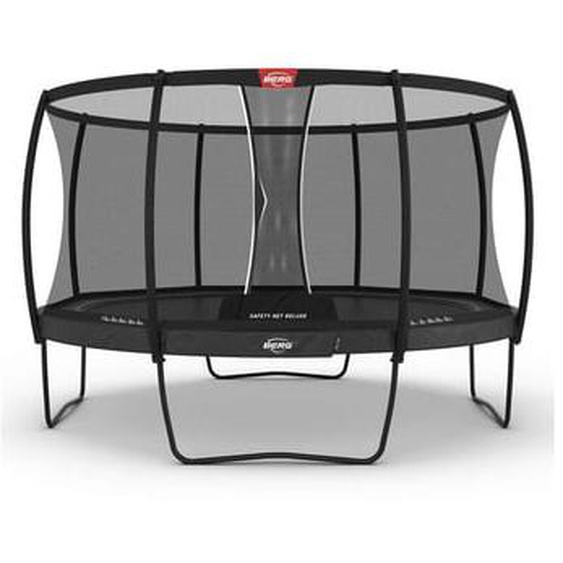 Trampoline Berg Elite Regular 430 Grey + Filet de sécurité Deluxe