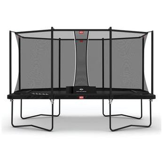 Trampoline Berg Ultim Favorit Regular 410 Black + Filet de sécurité Comfort