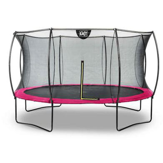 Trampoline sur pieds rond 366cm vert et filet de sécurité