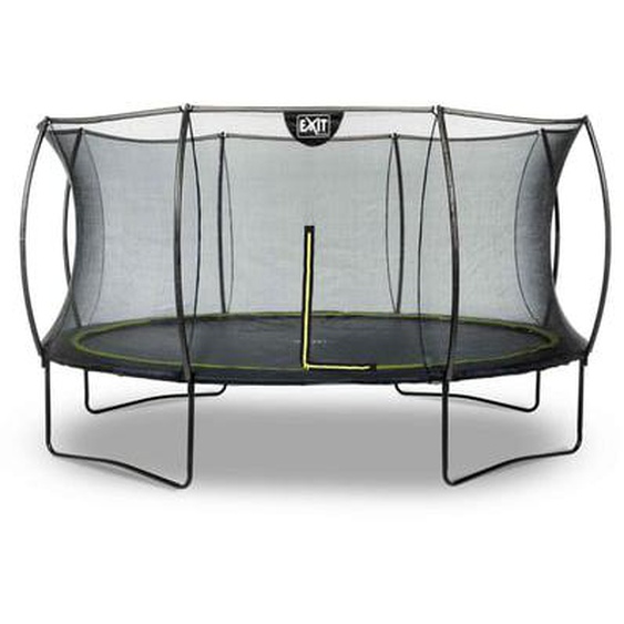 Trampoline sur pieds rond 427cm vert et filet de sécurité