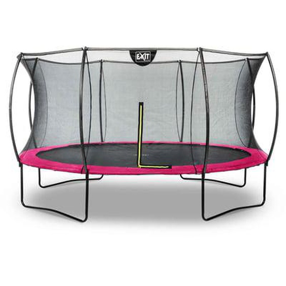 Trampoline sur pieds rond 427cm vert et filet de sécurité