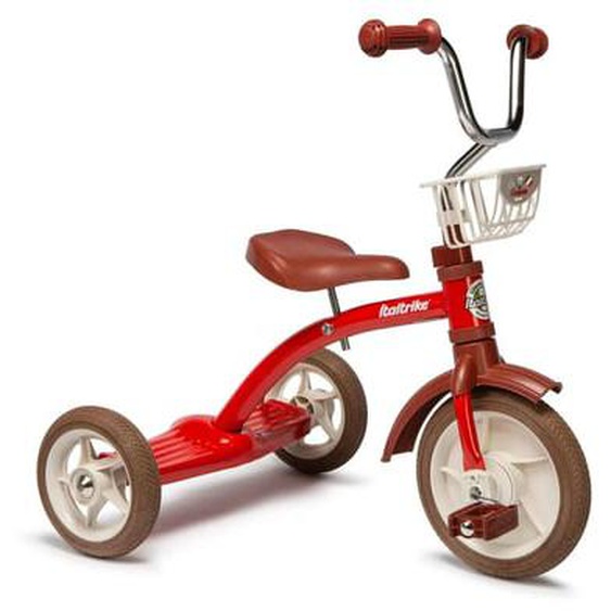 Tricycle rétro en métal rouge 10283