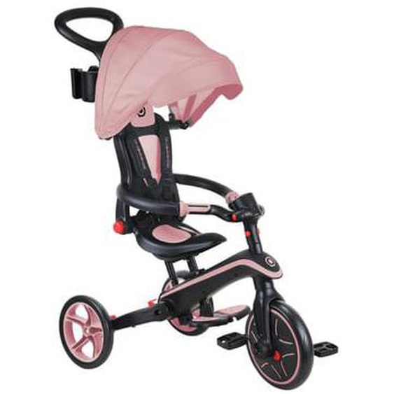 Tricycle Trike Explorer Foldable 4 En 1 Rose pastel