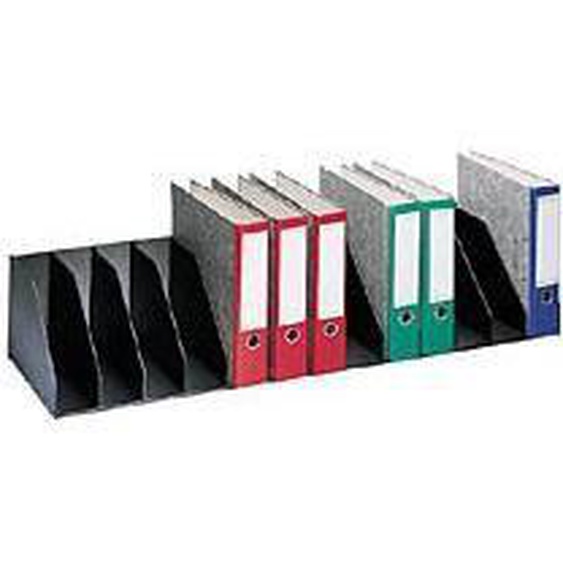 Trieur de classement vertical 13 cases noir - PAPERFLOW - Ecartement non réglable de 8,2cm - Meuble de bureau