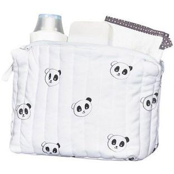 Trousse De Toilette En Coton Bio Blanc Blanc