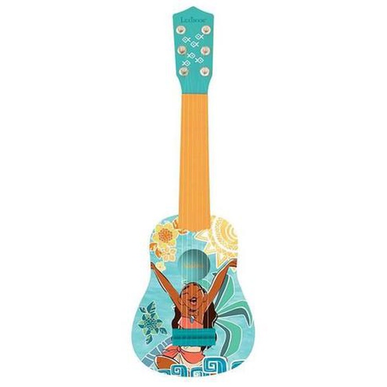 Vaiana Ma Première Guitare 53 Cm Lexibook Multicolore