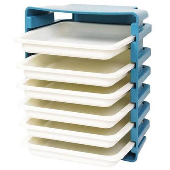 Vaisselle de Type Tiroir Multi-Couches Organisateur de Cuisine avec Plateau de Rangement Empilable PZCC