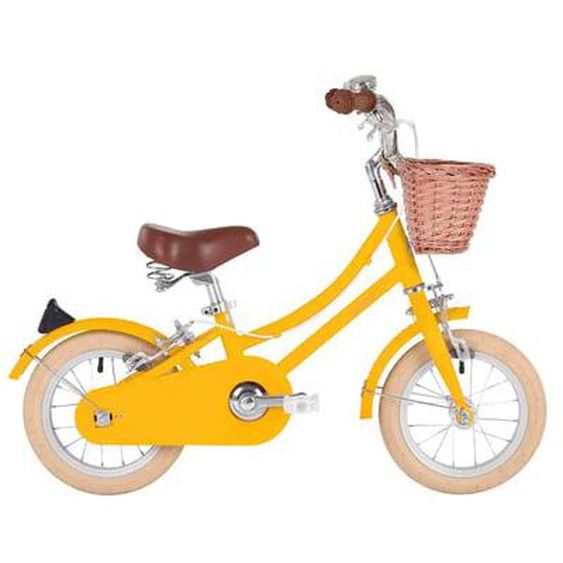 Vélo enfant 12 pouces jaune 2-4 ans