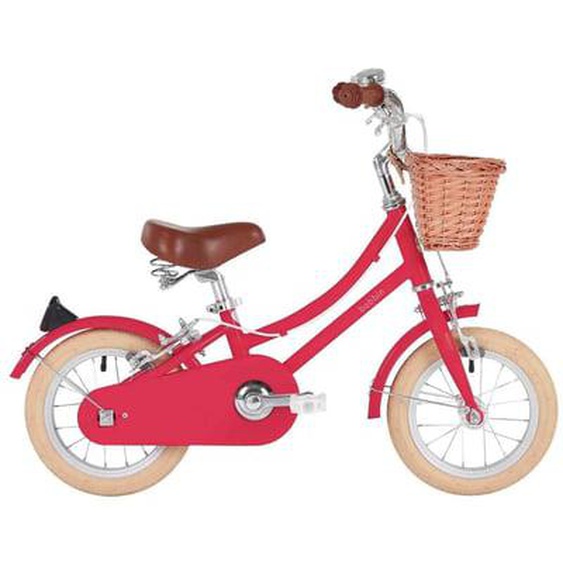 Vélo enfant 12 pouces rose cerise