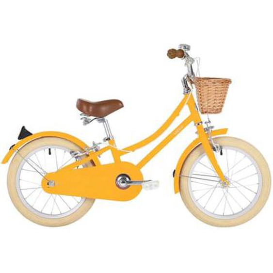 Vélo enfant 16 pouces jaune 4 6 ans