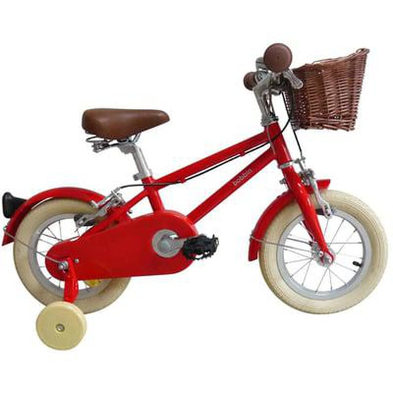 Vélo enfant rouge 12 pouces 2 - 4 ans