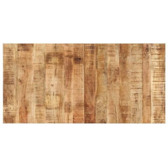 vidaXL Dessus de table 120x60x(1,5-1,6) cm Bois de manguier brut 328336