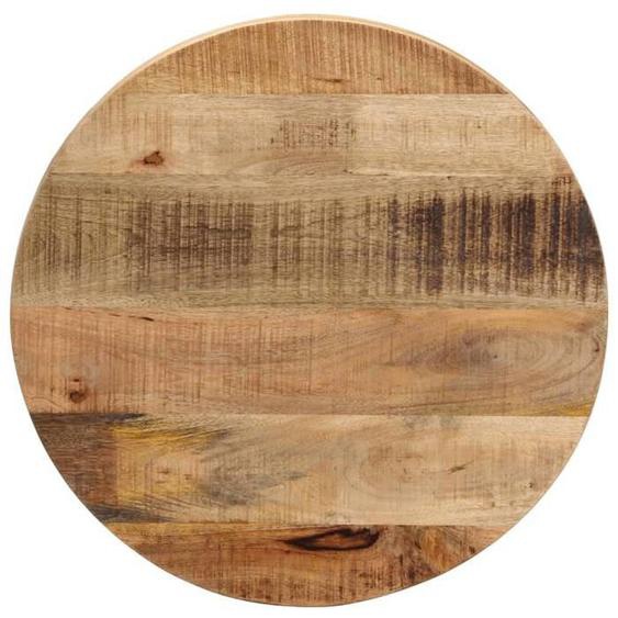 vidaXL Dessus de Table, Dessus de Table de Remplacement, Dessus de Rechange Salle à Manger, Ø 40x3,8 cm Rond Bois Massif de 370002