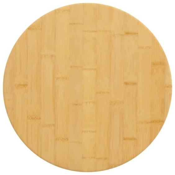 vidaXL Dessus de table Ø30x1,5 cm bambou 352671