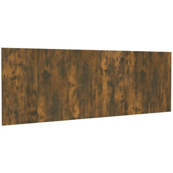 Vidaxl Tête De Lit Murale Chêne Fumé 240x1,5x80 Cm Bois Dingénierie