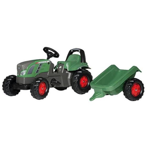 Voiture Miniatures - Rolly Toys - Rollykid Fendt 516 Vario - Jaune - Enfant - Plastique Vert