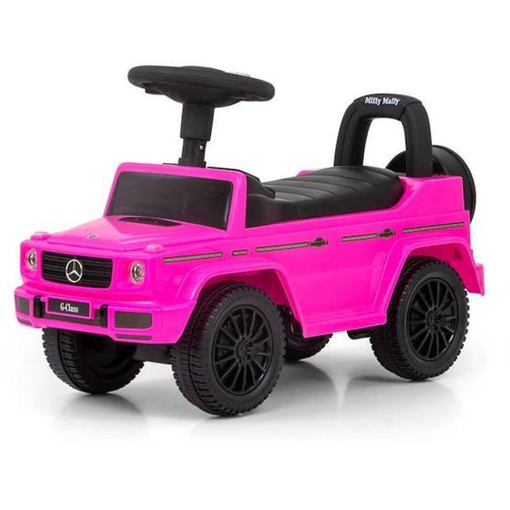 Voiture Pour Enfant Mercedes G350d Milly Mally - 69 Cm Acier Rose Rose