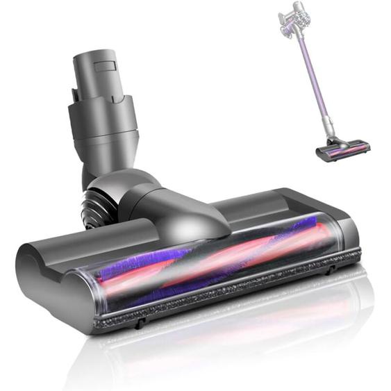 Tête de brosse daspirateur compatible avec Dyson V6 DC58 DC59 DC61 DC62 DC72 DC74, pièces de rechange compatibles avec SV04 SV06 SV09, brosse moteur