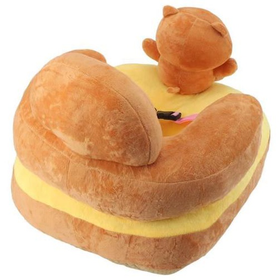 Vvikizy Canapé de siège de soutien pour bébé Siège de soutien pour bébé, canapé en peluche douce, confortable, meuble sofa Singe