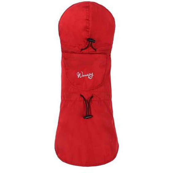 WOUAPY Imper pliable pour chien ESSENTIEL T30 rouge