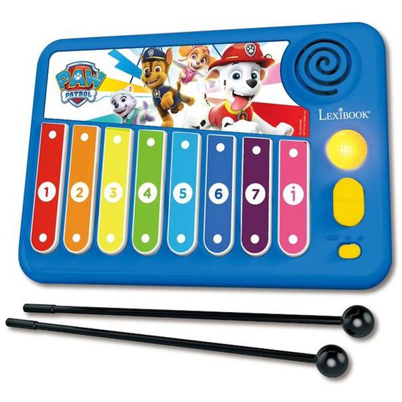 Xylo-fun Xylophone Pat Patrouille Avec Apprentissage Lumineux De La Musique Bleu