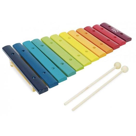 Xylophone Arc-en-ciel - Vilac - Jouet Musical - Bleu - Multicolore - Mixte Bleu