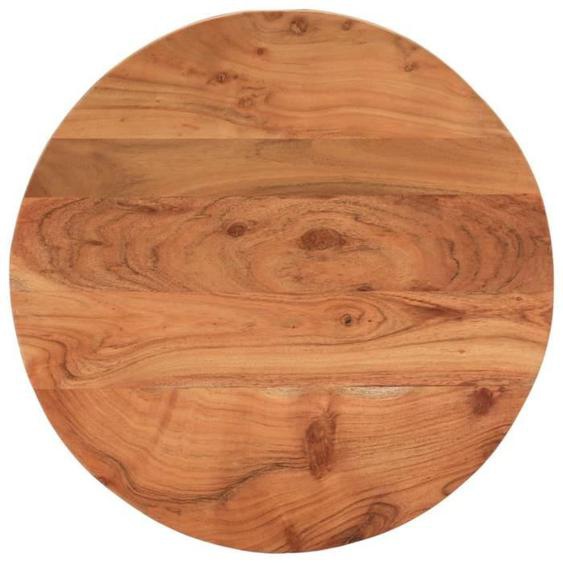 Dessus de table - V GEBY - Ø60cm - Bois dacacia massif - Ronde - Non traité