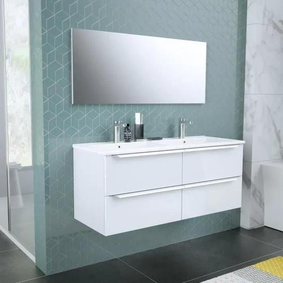 Zoom Ensemble Meuble De Salle De Bain - L 120 - Blanc